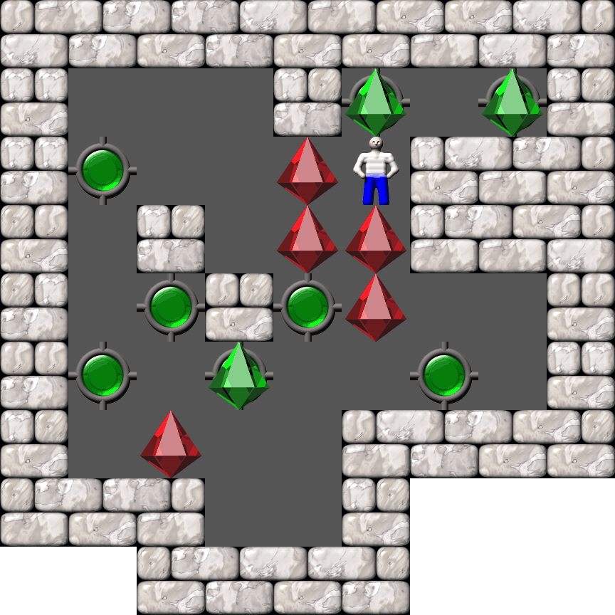 Sokoban Ionic Catalysts level 195